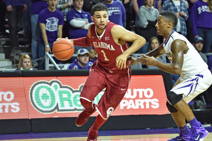 Frank Booker í leik með Oklahoma Sooners.