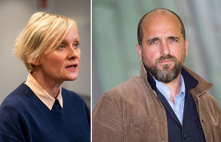 Sólveig Anna fer hinum háðuglegustu orðum um afstöðu Guðmundar Hrafns. Hún telur hann kasta steinum úr glerhúsi en hann sé þó woke, sem sé gott.