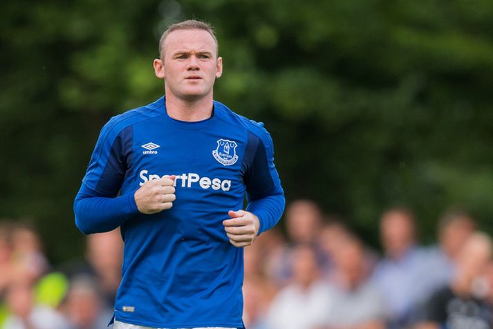 Wayne Rooney er að minna á sig hjá Everton