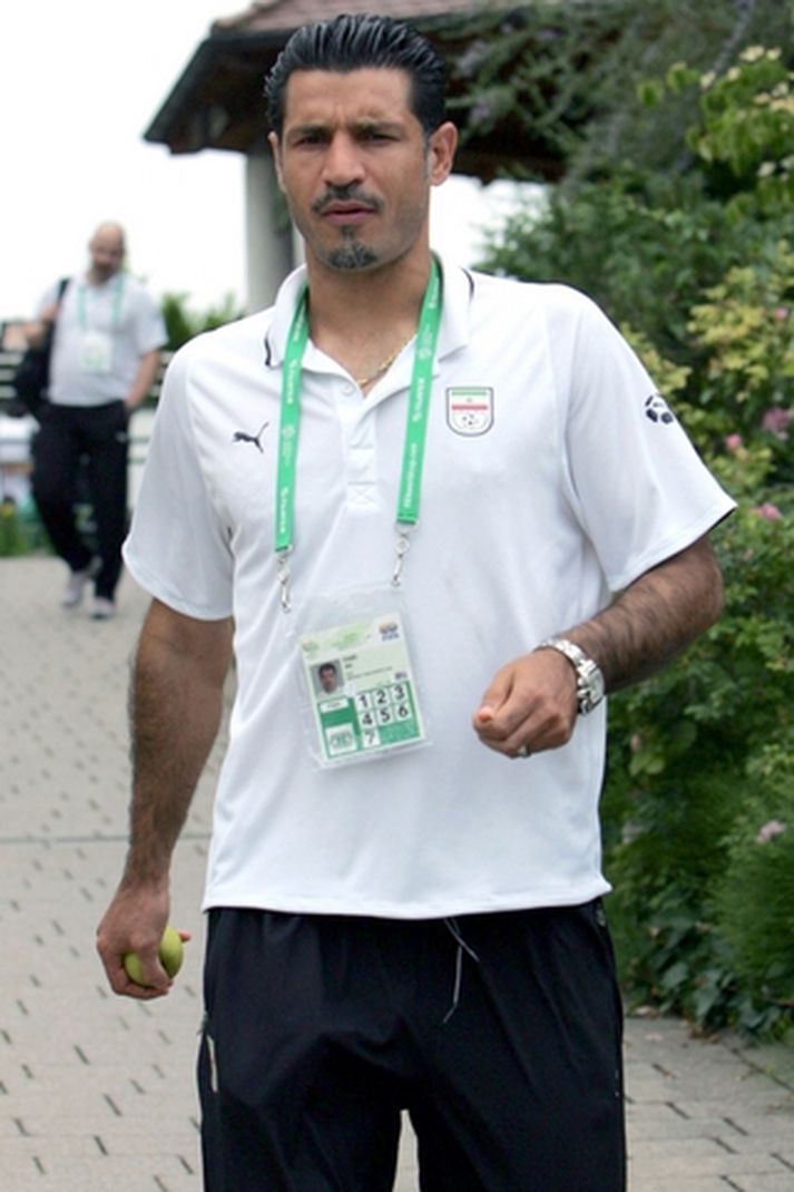 Ali Daei, landsliðsþjálfari Íran.