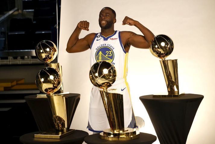 Draymond Green hefur fjórum sinnum orðið NBA meistari með Golden State Warriors