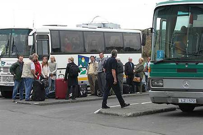 Úr safni. Ríkisútvarpið getur rukkað afnotagjöld fyrir öll útvarpstæki í atvinnubílum.