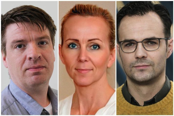 Frá vinstri: Sigurjón Njarðarson, Inga Helga Jónsdóttir og Heimir Tryggvason.