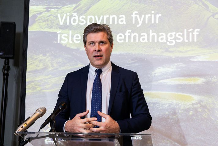 Bjarni Benediktsson fjármálaráðherra