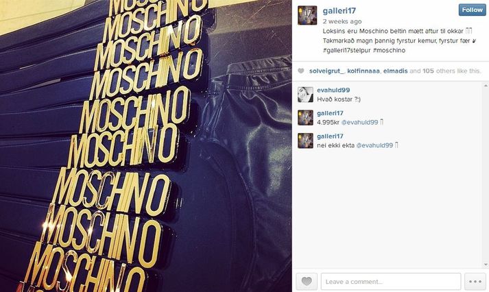 Sautján hefur tekið eftirlíkingarnar úr sölu.