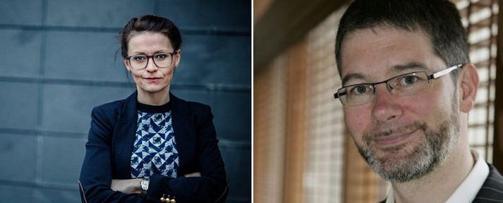 Ásdís Kristjánsdóttir og Vilhjálmur Þorsteinsson.