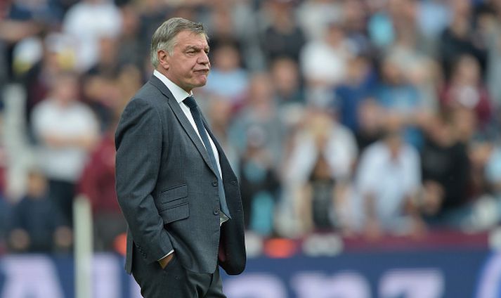 Sam Allardyce er hann stýrði Everton.