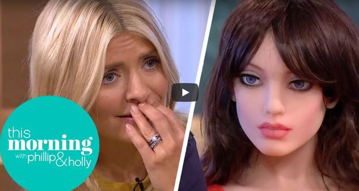 Philip Schofield og Holly Willoughby tóku þetta sérstaka viðtal.