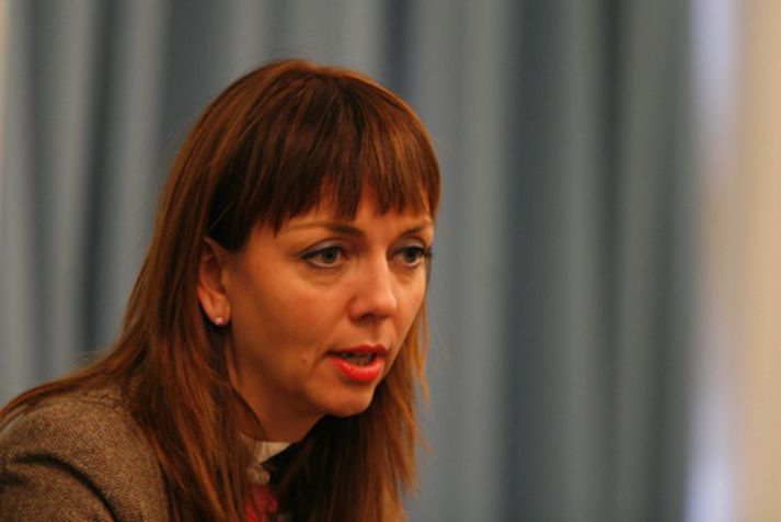 Siv Friðleifsdóttir, þingflokksformaður Framsóknarflokksins.