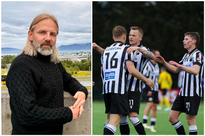 Lárus Orri hefur ekkert hugsað um 5-0 skellinn sem Skagamenn urðu fyrir fyrr í sumar.