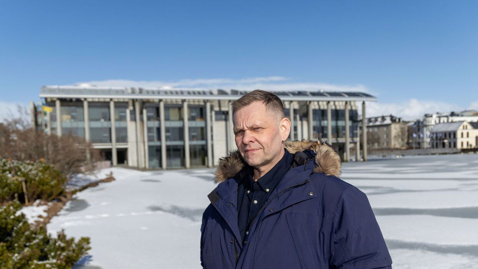 „Ég stend ekki hér út af minni for­tíð“