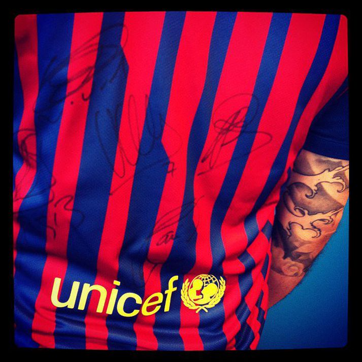 Treyjan sem um ræðir.