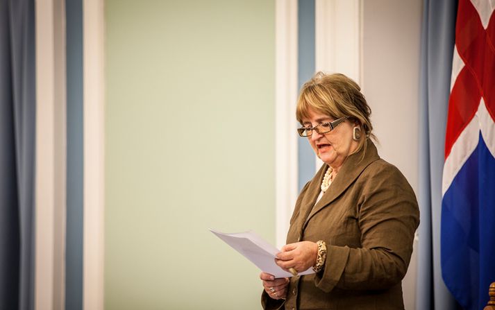 Ásta Ragnheiður Jóhannesdóttir tilkynnti um breytingarnar í dag.