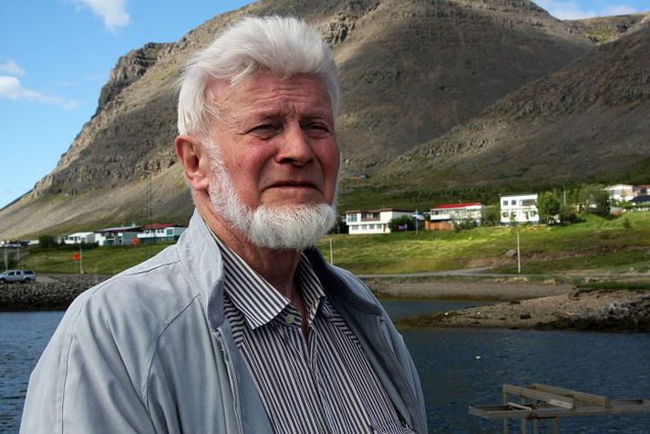 Jón Magnússon hefur fært mikið af fiski og fjöri til hafnar á Patreksfirði.. Þar reisti hann líka odda eftir síldarævintýrið og oddi sá stendur enn.
