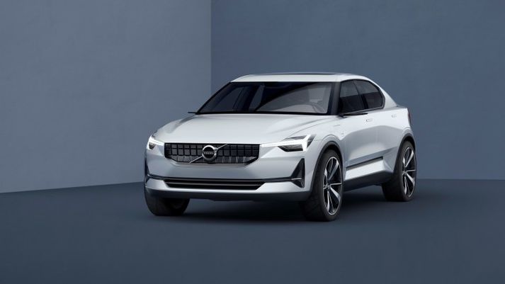 Volvo Concept 40.2. Bílar Lynk & Co verða innblásnir af þessari hönnun.