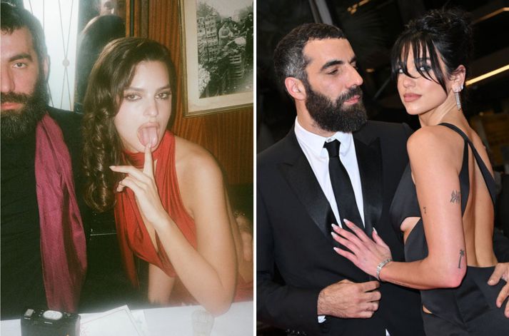 Romain var með Dua Lipa og er nú byrjaður með Emily Ratajkowski.