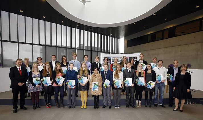 Alls hlutu 26 nýnemar styrki en aldrei hafa þeir verið fleiri.