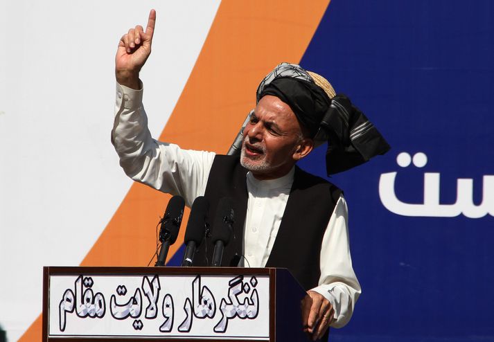 Ashraf Ghani er forseti Afganistan.