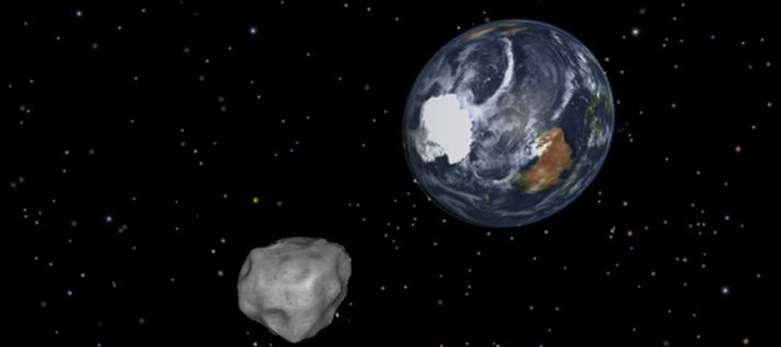 Tölvuteiknað smástirni frá NASA.