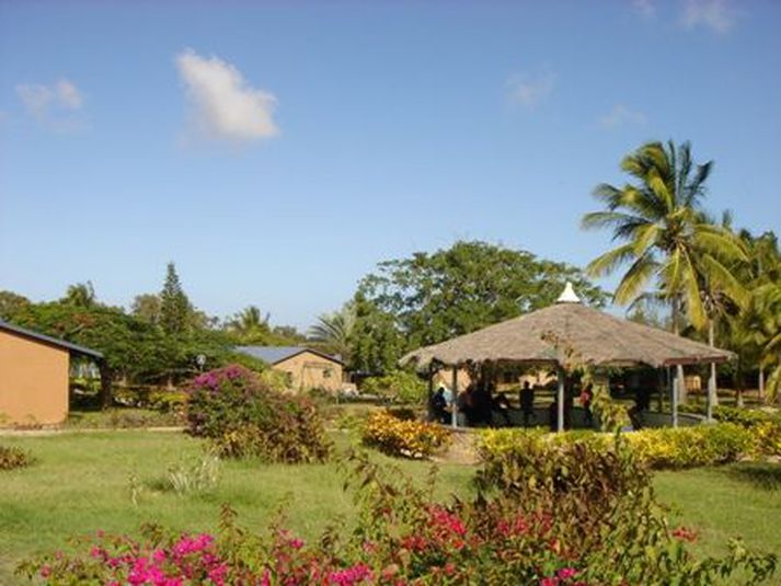 Barnaþorp á vegum SOS í Mogadishu í Sómalíu.