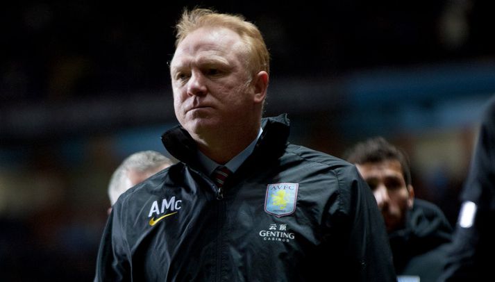 Alex McLeish, stjóri Aston Villa.