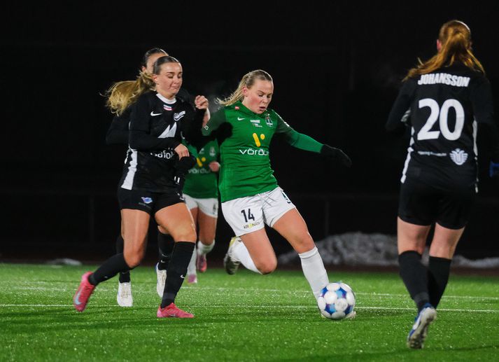 Fortuna hafði betur í fyrri leiknum gegn Breiðabliki, 1-0, á Kópavogsvelli á miðvikudaginn.