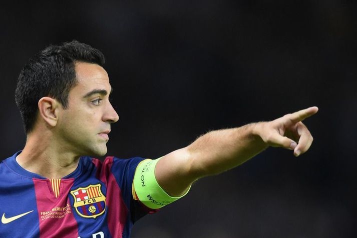 Xavi Hernandez átti magnaðan feril sem leikmaður Barcelona.