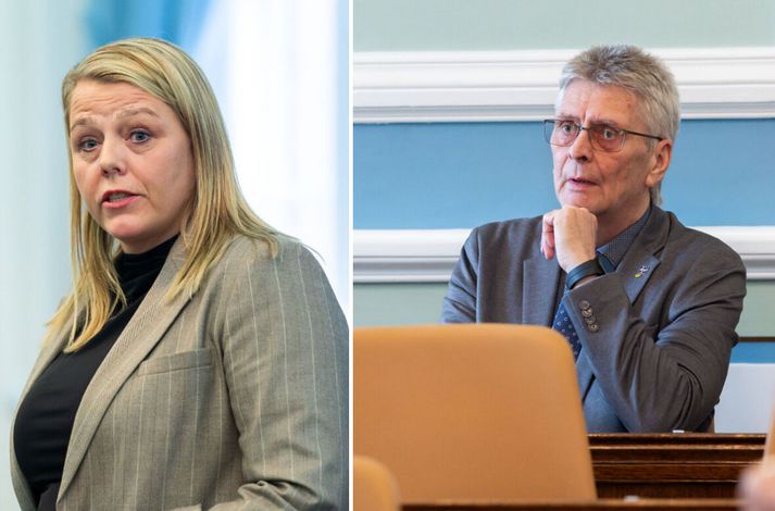 Mikill hiti var í pontu Alþingis á fimmtudaginn. Orð eins og skítapottur voru látin falla af Ingu Sæland formanni Flokks fólksins.