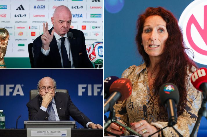 Lise Klaveness, formaður norska knattspyrnusambandsins, hefur greint frá því að sambandið kalli eftir afsögn forseta FIFA, Gianni Infantino. Fyrrverandi forseti FIFA, Sepp Blatter, hefur mikið álit á Lise en það er ekki gagnkvæmt.