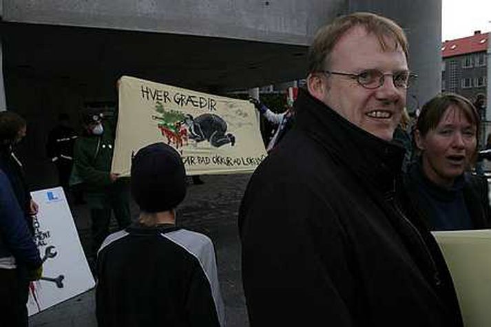 Árni græddi nokkrar milljónir á sölu stofnfjár í SPRON fyrir slysni.