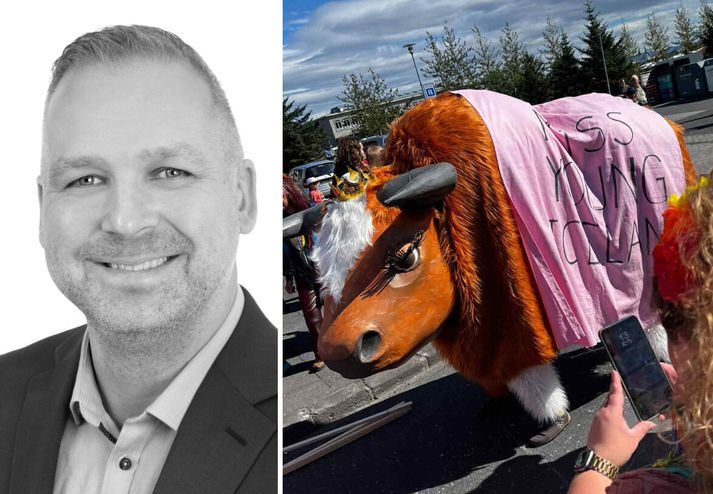 „Það er Gleðigöngunni og boðskapnum sem hún stærir sig af til háborinnar skammar,“ segir Haraldur Hrafn Guðmundsson um lukkudýr sem sást á göngunni um liðina helgi.