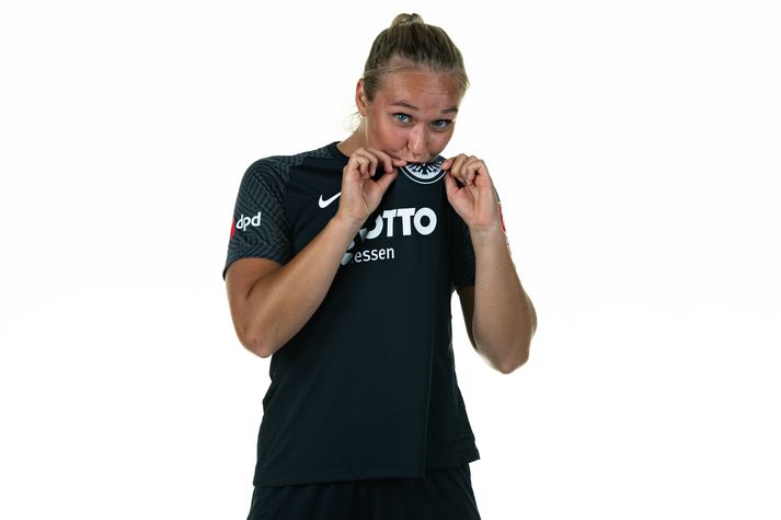 Alexandra Jóhannsdóttir samdi við Frankfurt í fyrra.