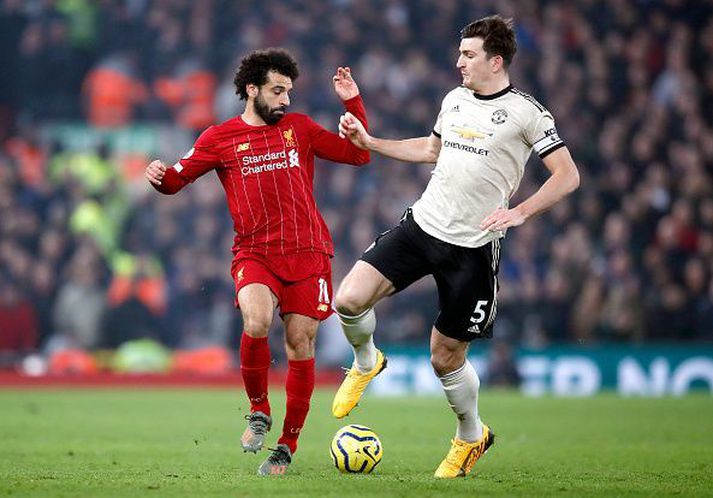 Harry Maguire og Mo Salah fá að berjast á Old Trafford um þar næstu helgi.