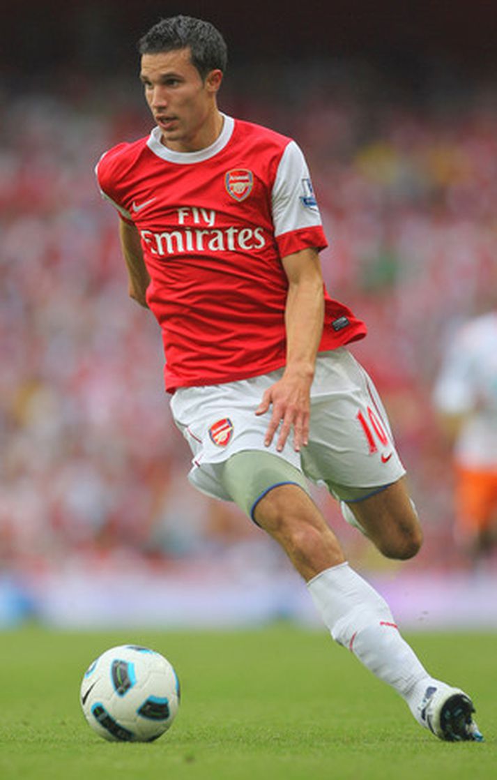 Cesc Fabregas í leik með Arsenal.