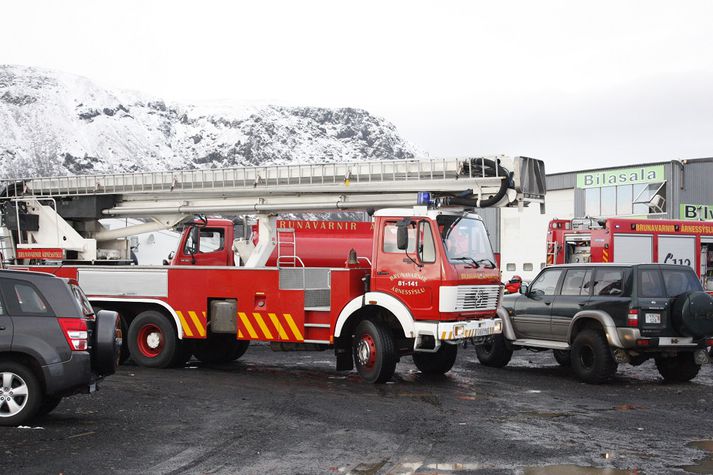 Slökkviliði tókst að slökkva eldinn á fimmtán til tuttugu mínútum.