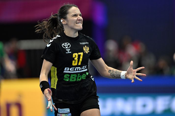 Nina Bulatovic var öflug fyrir Svartfjallaland í kvöld. 