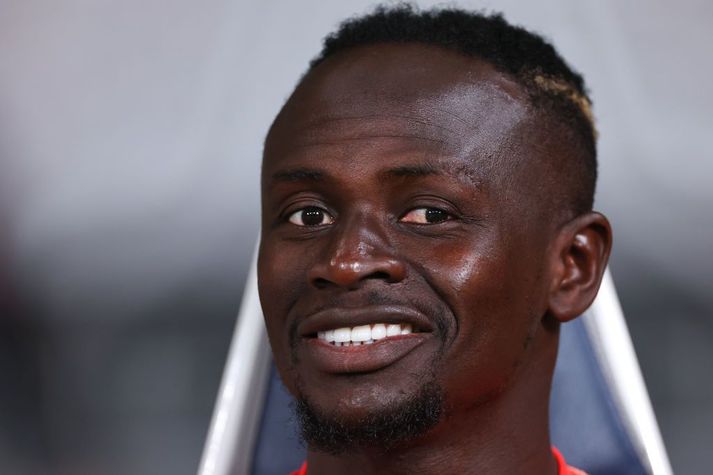 Sadio Mané skrifaði undir fjögurra ára samning við sitt nýja félag.