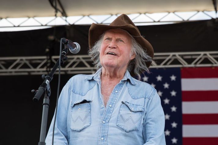 Billy Joe Shaver á tónleikum á síðasta ári.