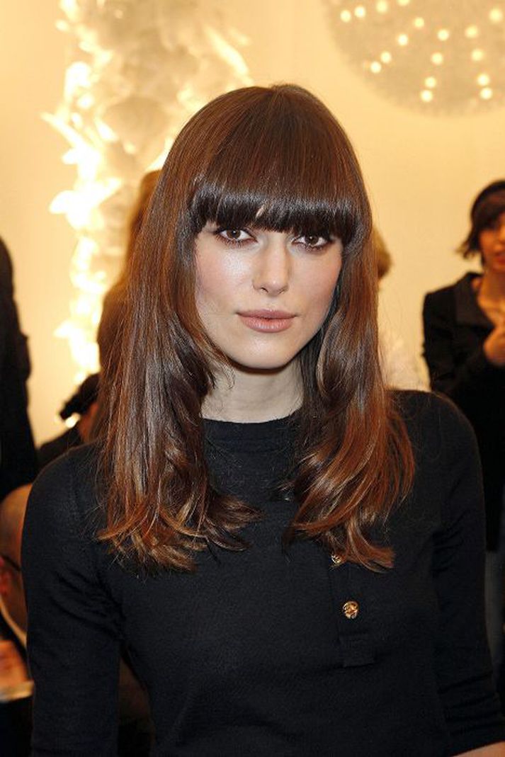 Keira Knigthley fór ekki út úr húsi vegna frægðarinnar.