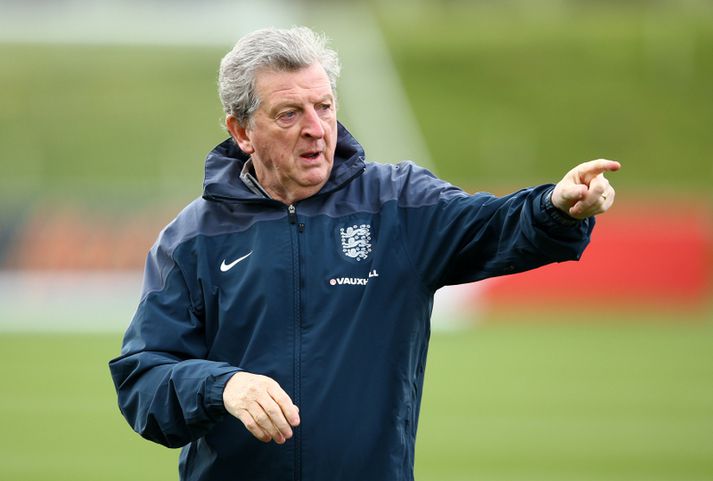 Roy Hodgson, þjálfari enska landsliðsins.