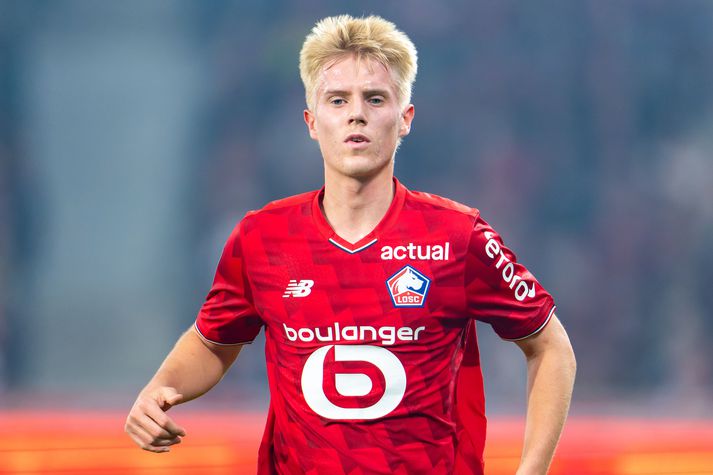 Hákon Haraldsson og félagar í Lille unnu góðan sigur í kvöld. 