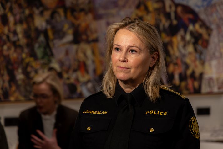 Sigríður Björk Guðjónsdóttir ríkislögreglustjóri. 