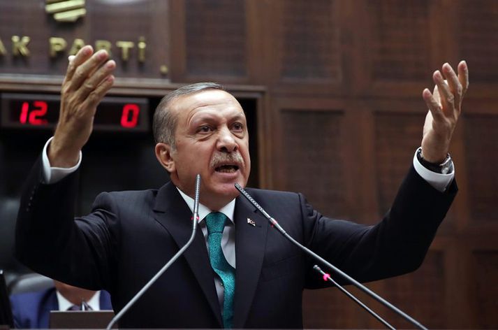 Recep Tayip Erdogan, forsætisráðherra Tyrklands.