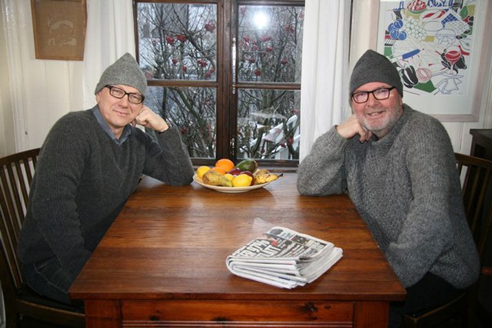 Pálmi og Jón Ársæll eru mjög líkir.