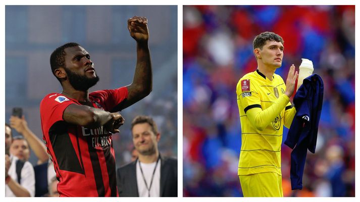 Franck Kessie og Andreas Christensen munu leika með Barcelona næstu árin.