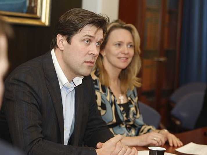 Bjarni Benediktsson og Þorgerður Katrín Gunnarsdóttir.