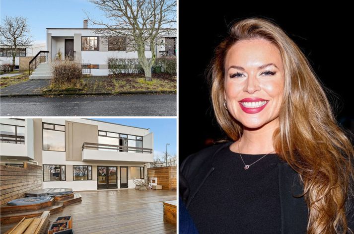 Halla Vilhjálms hefur keypt sér fallegt raðhús í Fossvoginum.