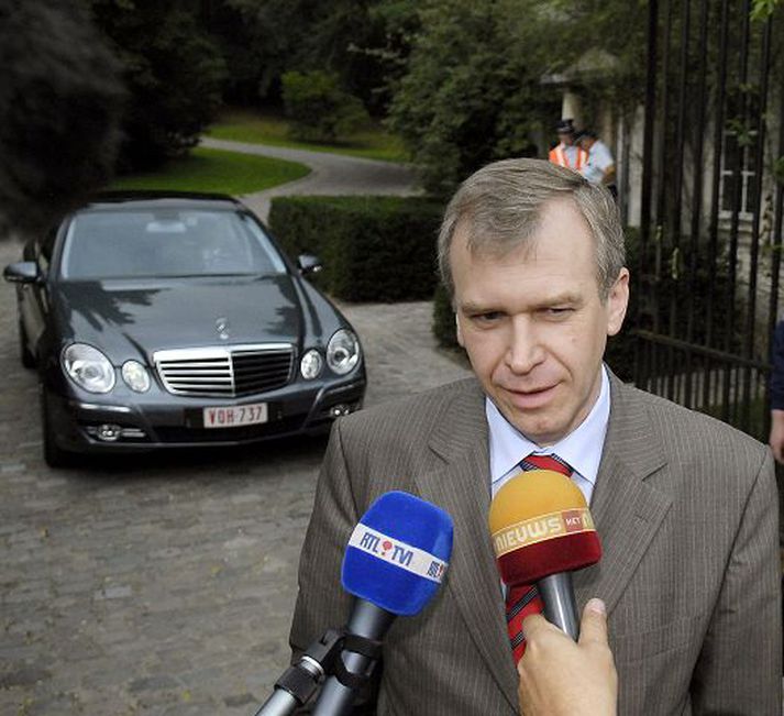 Yves Leterme. Stjórnarmyndunarviðræður hafa gengið brösuglega.