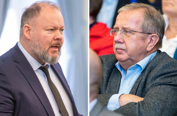 Bergþór og Jón Steinar eru sammála um það að Helgi Magnús eigi ekki skilið áminningu fyrir ummæli hans um innflytjendur og hjálparsamtökin Solaris.
