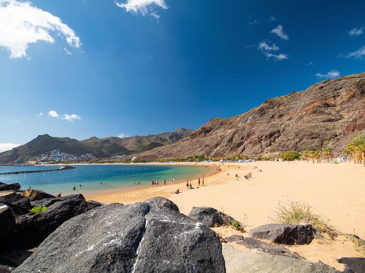 Fjölmargir Íslendingar hafa lagt leið sína til Tenerife yfir hátíðarnar.